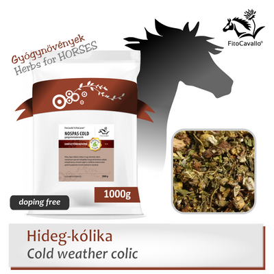 hideg-kólika, súlyvesztés és fogyás hideg időszakban, fagyos vízhez/takarmányhoz hozzáférés lehetősége, ridegtartás